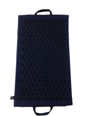 Acupressure Mat - Navy - lying flat (vertical) | TRIBE Yoga