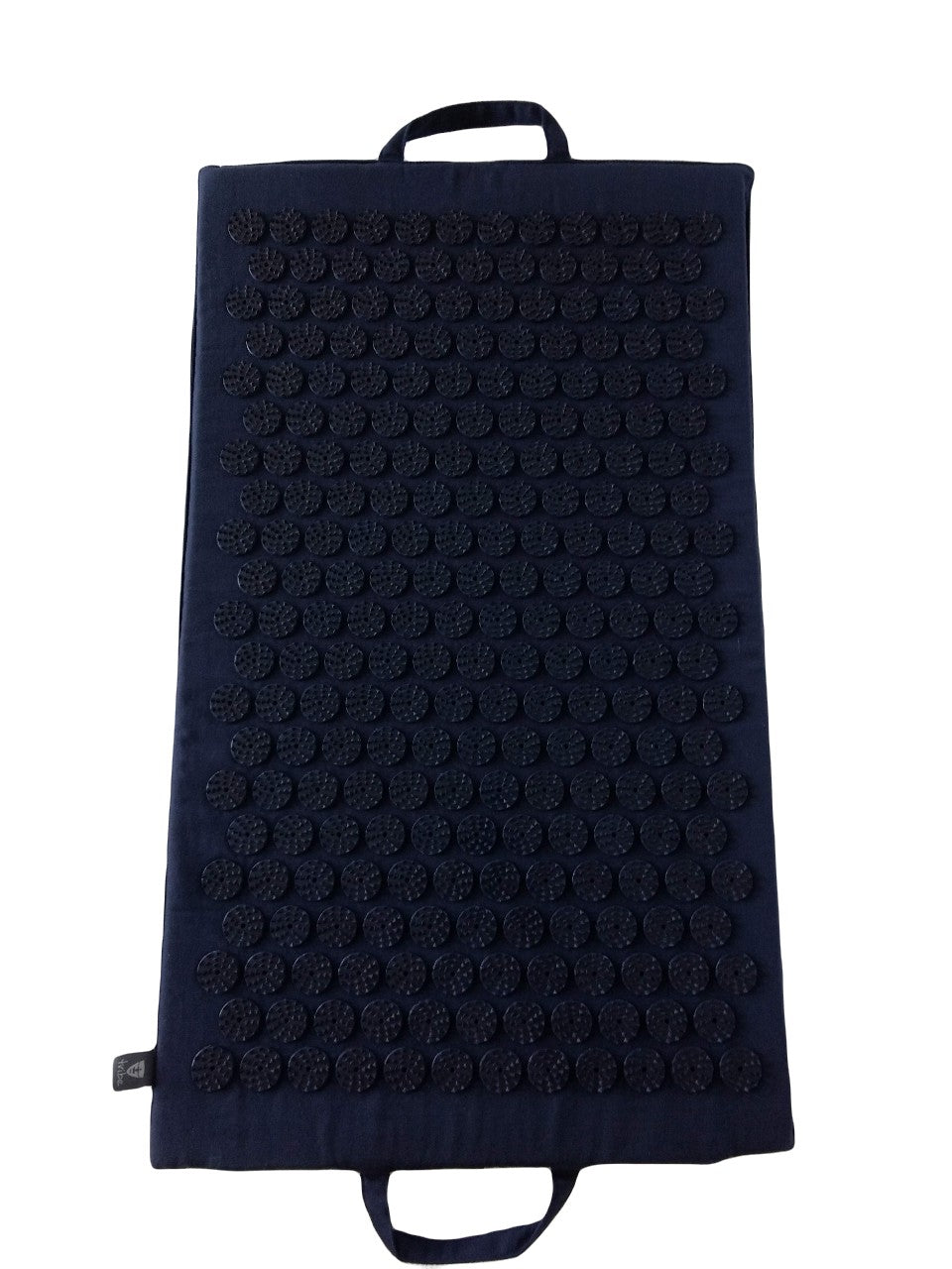 Acupressure Mat - Navy - lying flat (vertical) | TRIBE Yoga