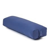 Rectangular Lean Bolster - Organic Cotton - Twilight - 45 degrees angle | TRIBE Yoga