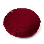 Zafu Meditation Cushion - Maroon | TRIBE Yoga