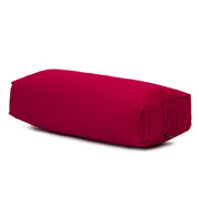 Rectangular Bolster - Organic Cotton Cover - Vivacious - 45 degrees angle | TRIBE Yoga