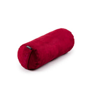Round Mini Bolster - Cherry - 45 degrees angle | TRIBE Yoga