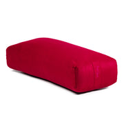 Rectangular Bolster - Cherry - 45 degrees angle | TRIBE Yoga