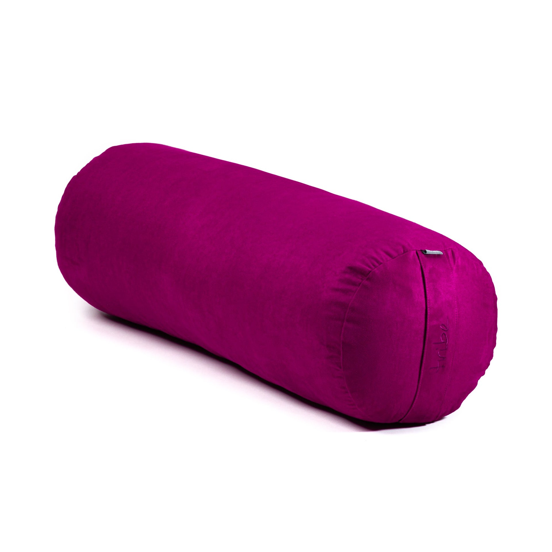 Round Bolster - Azalea - 45 degrees angle | TRIBE Yoga