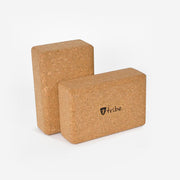 Cork Block Slim horizontal & vertical | TRIBE Yoga