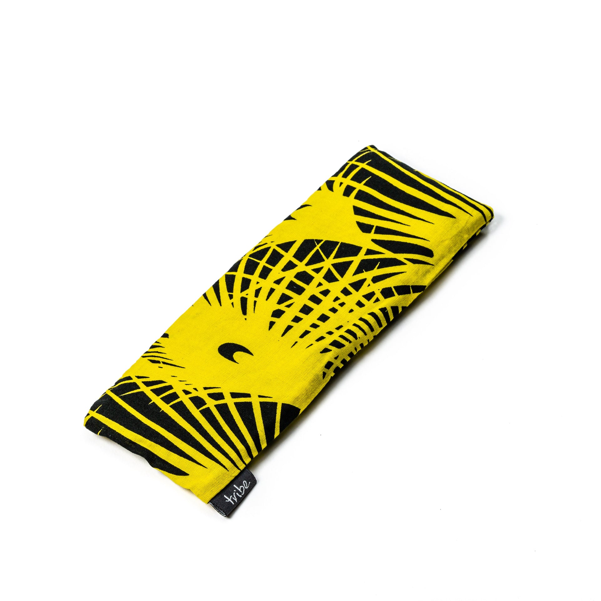 Still Me Eye Pillow - Yellow Crescent | TRIBE Yoga