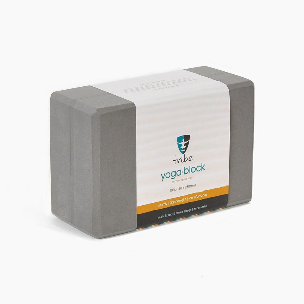 Foam Block Standard - with wrapper | TRIBE Yoga