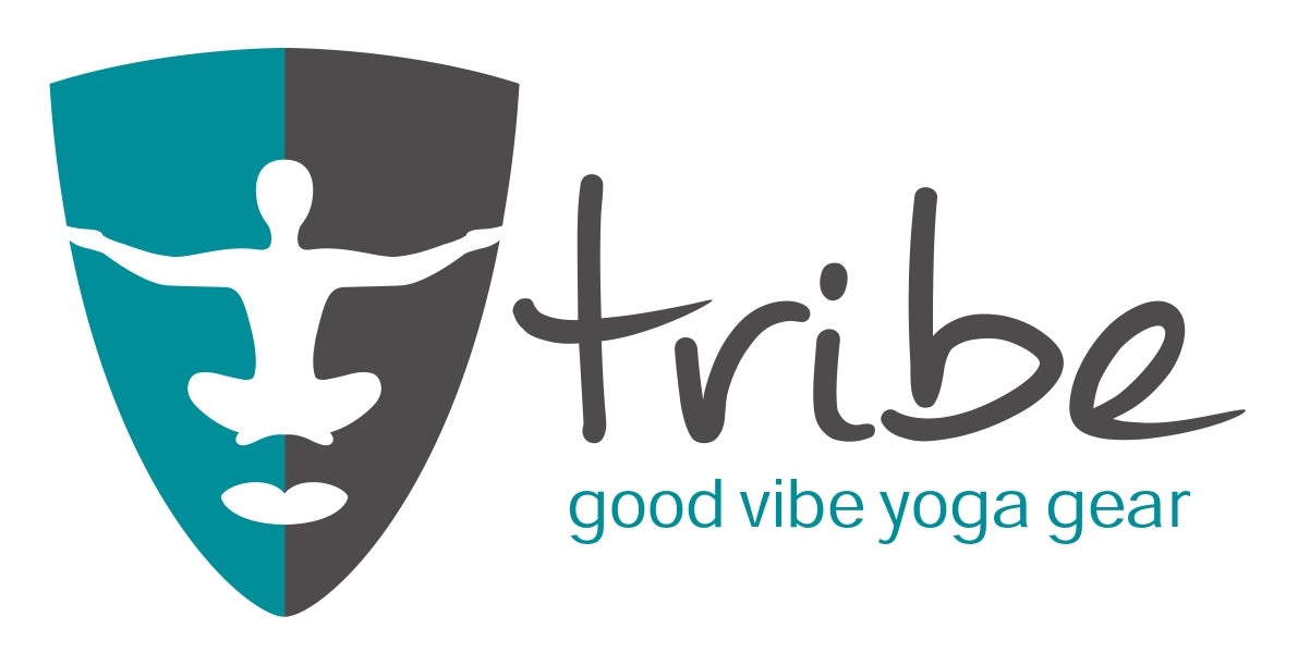 Tribe Logo with shield + tag line | TRIBE Yoga