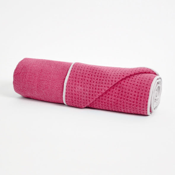 Get a Grip Towel - Sangria - rolled | TRIBE