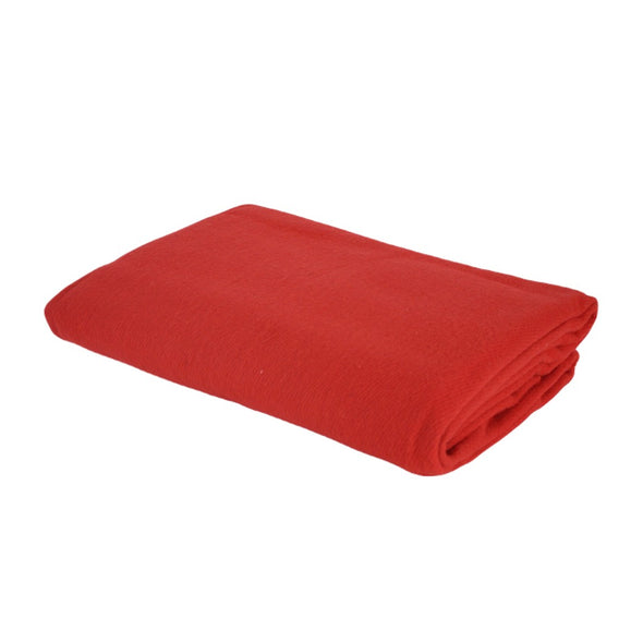 Wool Blanket - Fire - Folded Flat | TRIBE Yoga