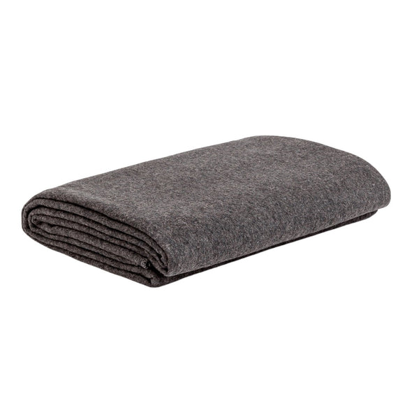 Wool Blanket - Storm - Folded Flat | TRIBE Yoga