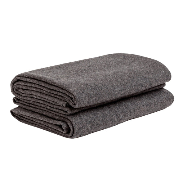Wool Blanket - Strom - Folded stack of two | TRIBE Yoga