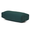 Rectangular Bolster - Organic Cotton Cover - Deep Forest - 45 degrees angle | TRIBE Yoga