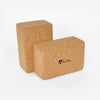 Cork Block Standard in packet horizontal & vertical | TRIBE Yoga