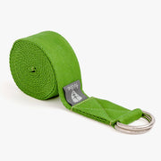 Cotton Strap - Lime - Rolled | TRIBE Yoga